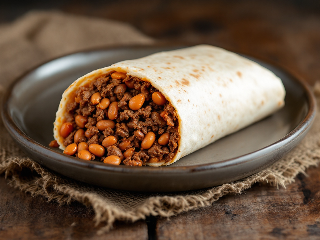 MUSCLE UP Chicken Burrito