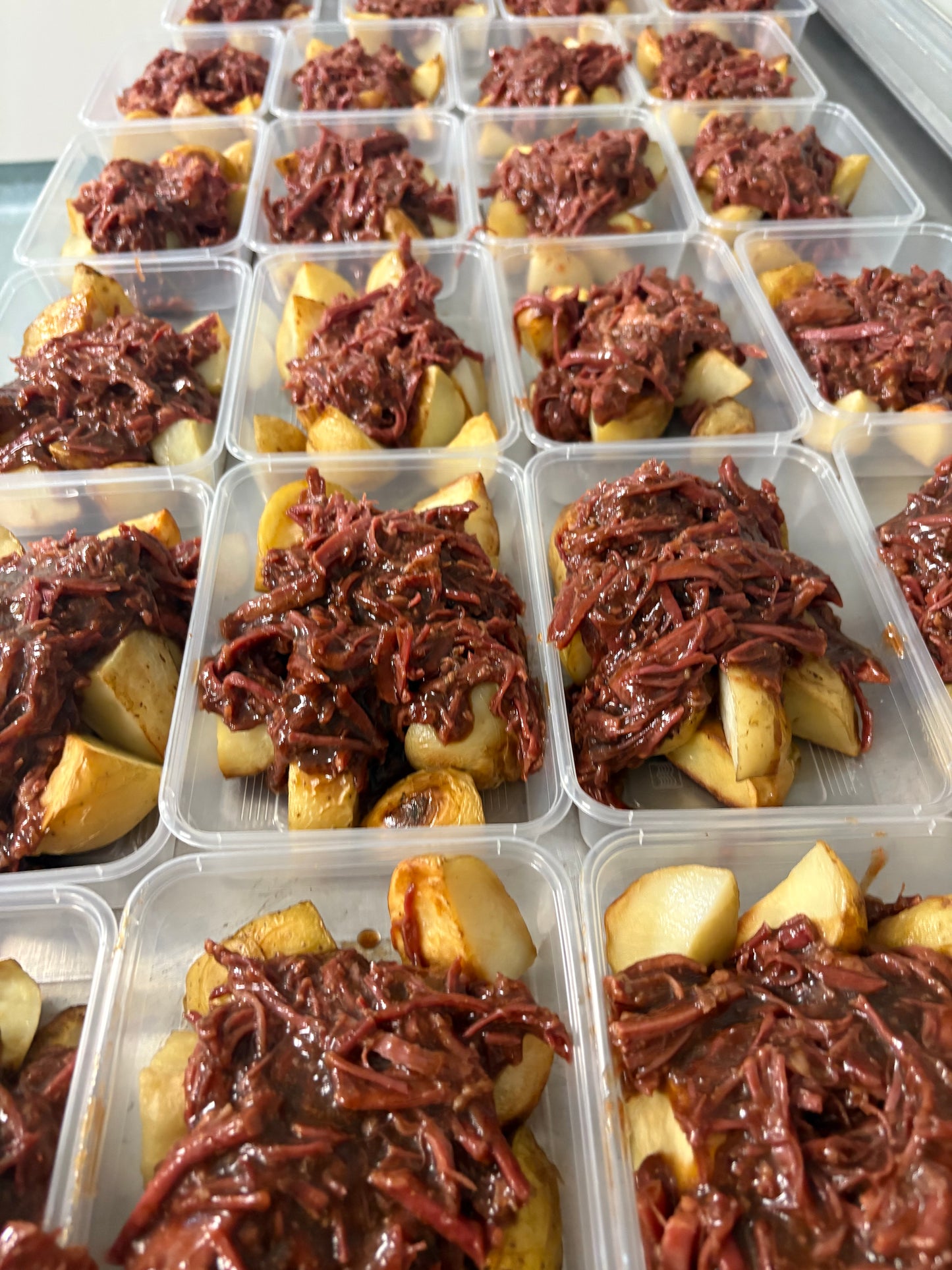 BBQ Beef Brisket & Baked Potato