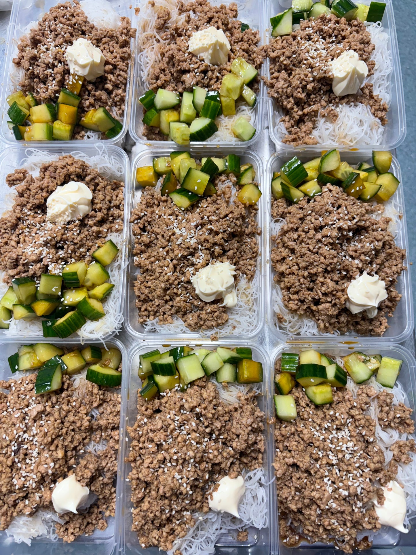 Asian Pork Mince with Vermicelli Noodles