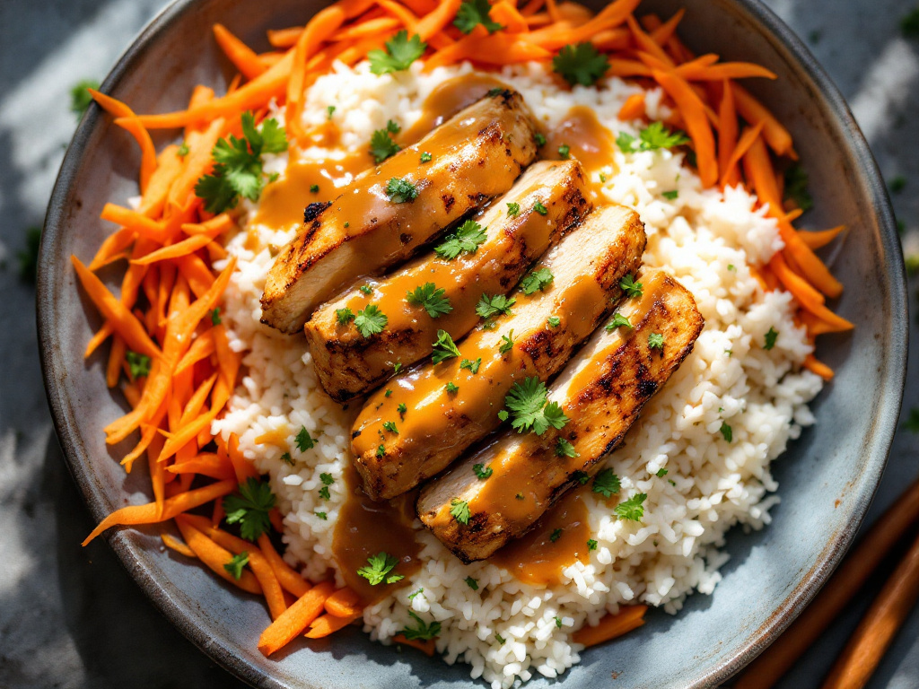 BULK UP Peanut Satay & Rice