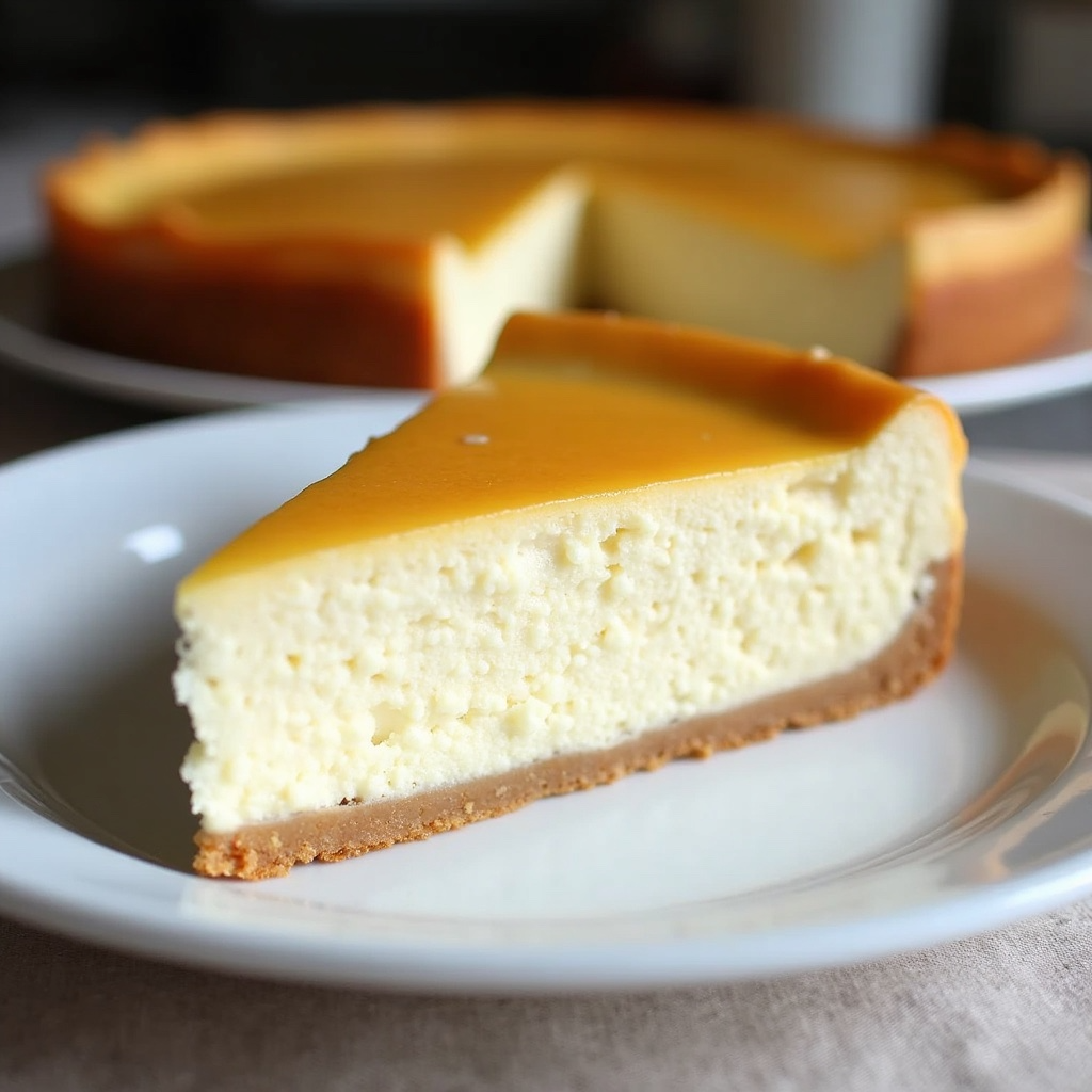 High Protein Baked Cheesecake