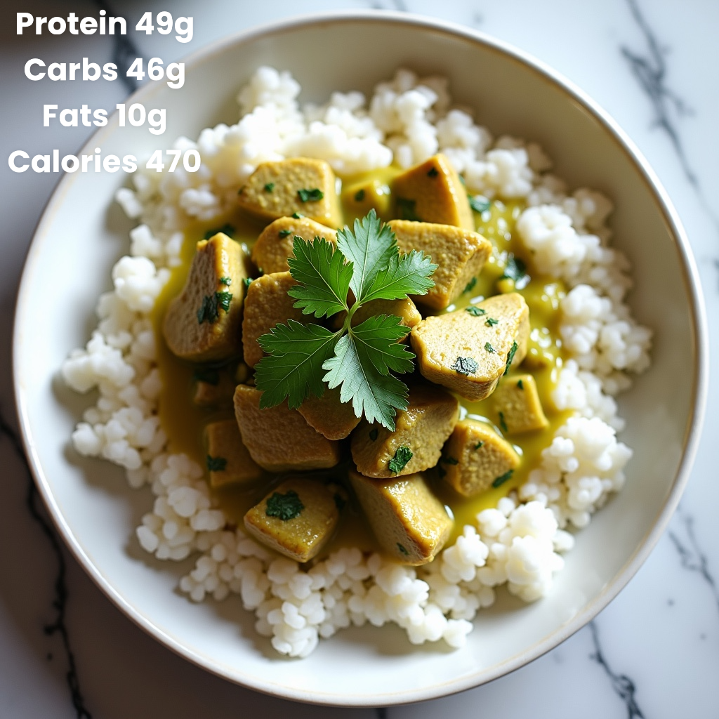 Sweet Green Curry Chicken