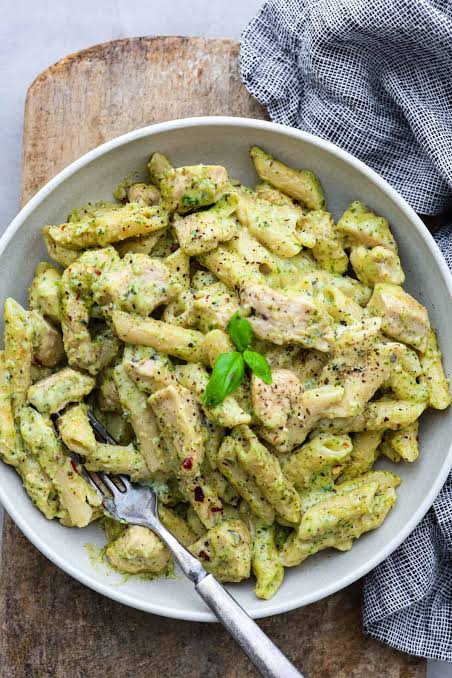 Basil Pesto Pasta