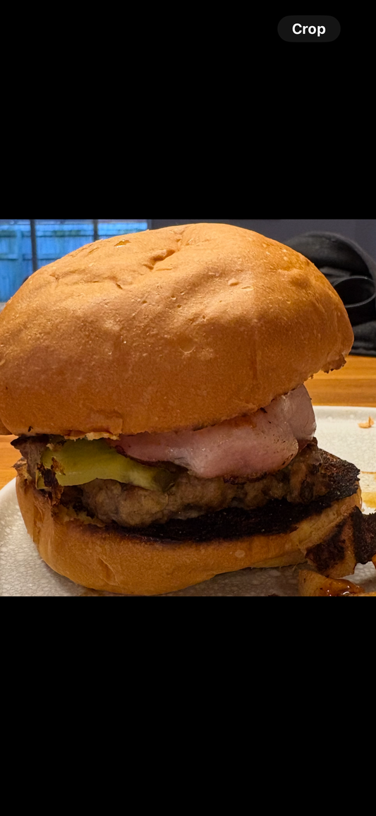 Beef & Bacon Cheese Burger